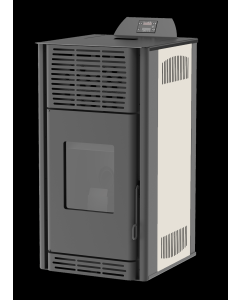 MARELI Kamin na pelet PS 12 air (12kW) krem