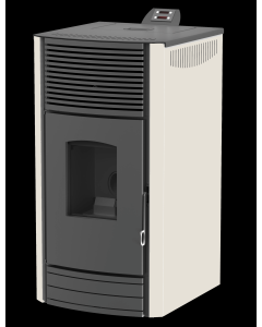 MARELI Kamin na pelet ONYX 10 air (10kW) krem