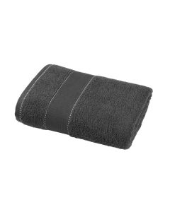 DEKOR DOM Peškir 67x130cm River, anthracite - 024610