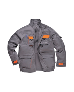 MONSUN Radna bluza Contrast, siva/narandžasta - 54834L