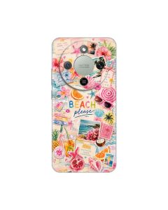 Maska za Honor Magic 8 Lite Beach Please Silikonska Print Skin