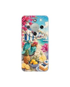 Maska za Honor Magic 8 Lite Summer in Greece Silikonska Print Skin
