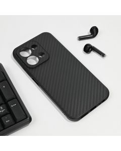 Maska za Xiaomi Redmi 15C 4G EU 173mm crna Carbon fiber - 224027-1