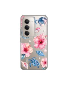 Maska za Xiaomi Redmi 15 4G Hibiscus Sea Silikonska Print Skin