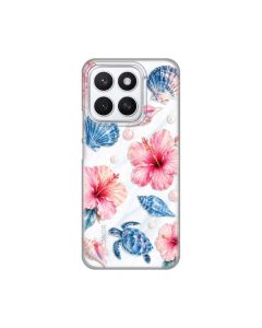 Maska za Honor X8c Hibiscus Sea Silikonska Print Skin