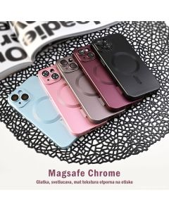 Maska za Samsung S938B Galaxy S25 Ultra sivo plava Magsafe Chrome