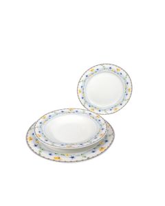 SIGMA Servis za ručavanje18/1 Cvetići CL241221, plava/bela