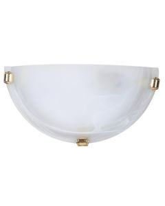 Rabalux Zidna lampa Alabastro E27 1x MAX 60W belo staklo - alabaster (3001) - 3001-1