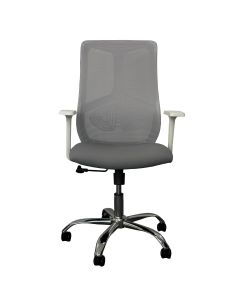 ANJI XINRENJIE FURNITURE Daktilo stolica CH STAR WHITE CHROME GREY - 3002290014