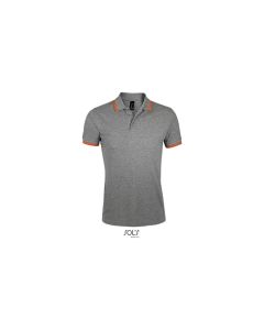 PASADENA MEN muška polo majica sa kratkim rukavima - grey melange