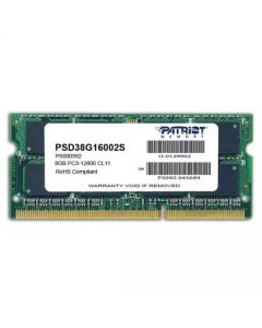 Memorija SODIMM DDR3 8GB 1600MHZ Patriot Signature PSD38G16002S - PSD38G16002S