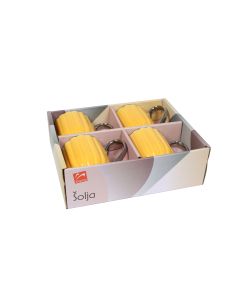 SIGMA Set porcelanskih šolja 190ml 4/1 RXG-N241664A, žuta - 3008020