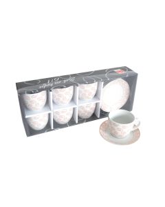 SIGMA Set za kafu  6/1 narandžasti YK-160C-OR - 3009488