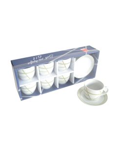 SIGMA Set za kafu  6/1 sivi YK-160L-GR - 3009491