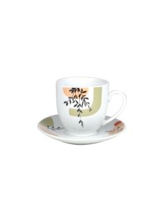 SIGMA Porcelanski set šoljica za kafu 160ml SHS-C-8011 6/1, grančica - 3009615