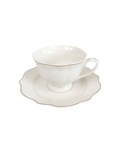 SIGMA Set porcelanskih šoljica za kafu 6/1 220m GS6-7938, bela