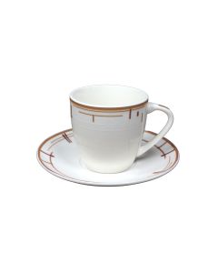 SIGMA Set porcelanskih šoljica za kafu 140ml 6/1 QRD2518-E