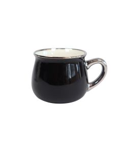 SIGMA Porcelanska šolja RGX-N231718D, crna - 3011456