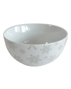 SIGMA NG činija porcelan bela/sive pahuljice - 3015438