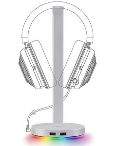 Base Station V2 Chroma Mercury - Headphone Stand with USB 3.1 and 7.1 Surround Sound - 040816