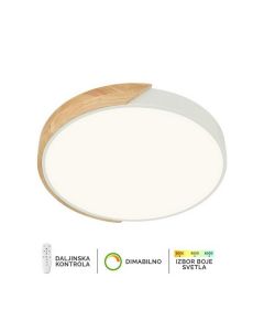 FORMA LED plafonjera F2811-16C WH+WD, bela/svetlo braon