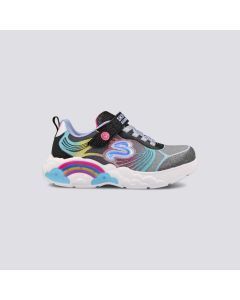 SKECHERS Patike rainbow racer nova blitz gp - 302309L-BKMT34