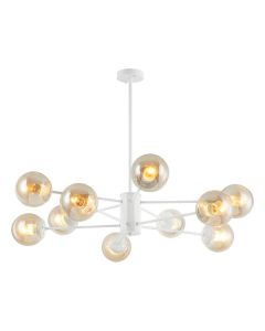 FORMA Luster 10xE27 FK7008-10L WH