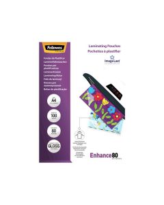 Folija za plastifikaciju FELLOWES 5306114 - A4 80 mic - 9080