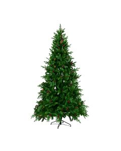 ENA Novogodišnja jelka sa bobicama i šišarkama 210cm 25EN1468