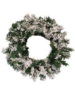 ENA Novogodišnja snežni venac 40cm 25EN1512