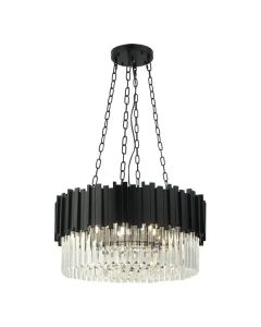 FORMA Luster 8xE14 F4007-8L BK