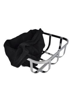 SIGMA Korpa za hleb 22x9cm MG321, hrom/crna