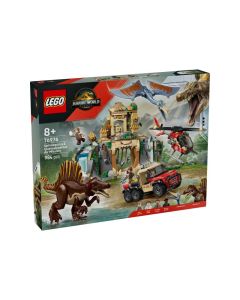 LEGO 76976 Vazdušna misija sa spinosaurusom i kvecalkoatlusom