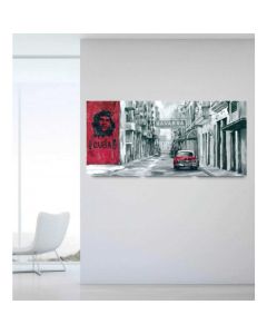 DELTA LINEA Uramljena slika Cuban old car 30x70 cm - DL307059