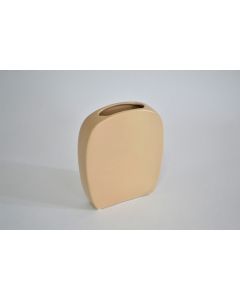 SIGMA Keramička vaza 19cm TC-JU-0141, svetlobraon