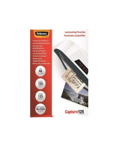 FELLOWES Folija za plastificiranje 125my A6 sjajna pk100 5307201 - 5808-1