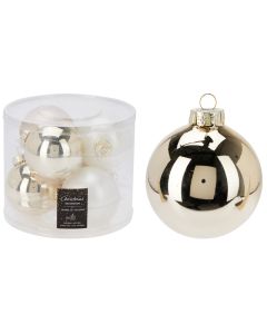 ENA Set novogodišnjih kugli 8cm 6/1 502696