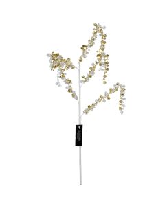 ENA Novogodišnja ukrasna grana 48cm 522213, zlatna