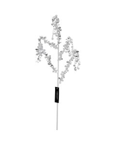 ENA Novogodišnja ukrasna grana 48cm 522214, srebrna