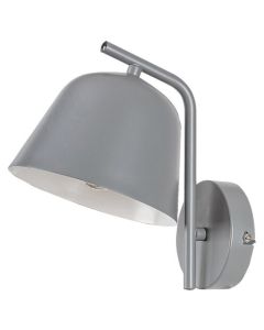 RABALUX Zidna lampa Malia siva E14 25W - 3094-1