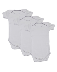 Corall Bodi Kratak Rukav Set Od 3 Belih - P-117556