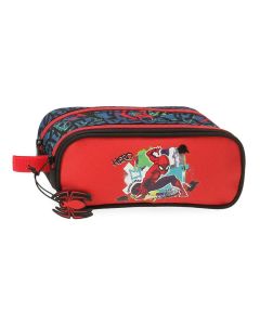 SPIDERMAN URBAM prazna pernica sa 2 pregrade - crvena