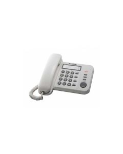 PANASONIC Telefon fiksni žični KX-TS520FXW, bela - 31056