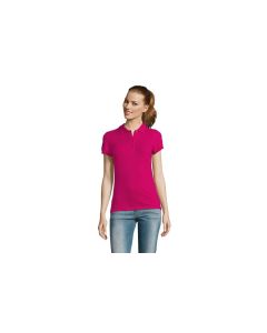 PASSION ženska polo majica sa kratkim rukavima - fuchsia