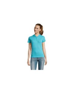 PASSION ženska polo majica sa kratkim rukavima - atoll blue