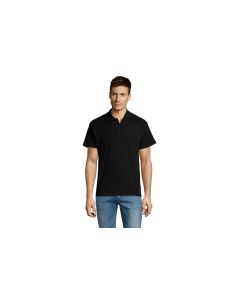 SUMMER II muška polo majica sa kratkim rukavima - crna