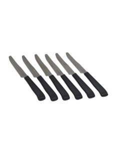 SIGMA Set noževa za stek 6/1 2404-BL, crna