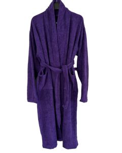 VIKTORIJA Bade Mantil Frotir Purple XL Dug rukav - VLK000312-purplexl