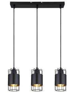 RABALUX Visilica Dimitri crna E27 40W - 3126