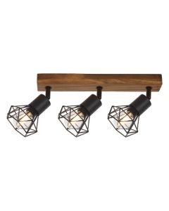 Rabalux Spot rasveta Zeus E14 3x MAX 40W hrast (3139) - 3139